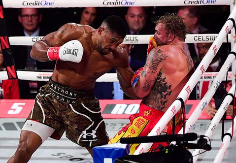 Jake Paul en Anthony Joshua richten pijlen op nieuwe tegenstander na bokspartij: 'Geef me tien dagen'