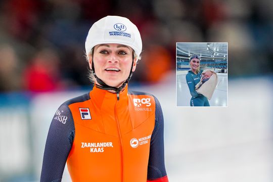 Oud-topschaatsster Irene Schouten keert na bevalling razendsnel terug op het ijs