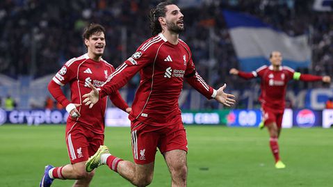 Live Champions League | Jeremy Frimpong helpt Liverpool dichterbij overwinning tegen Olympique Marseille