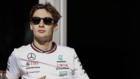 George Russell ondanks twaalfde tijd tevreden na eerste testdag: 'Goede basis gelegd'