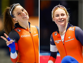 Suzanne Schulting en Marijke Groenewoud zorgden voor Nederlands succes, net als Kjeld Nuis en Merel Conijn © Pro Shots