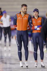 Schaatstopper Kjeld Nuis drijft de spot met huwelijkswens van vriendin Joy Beune: 'Ohyeahhh'