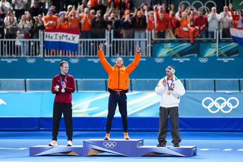 Buitenlandse media smullen van 'oudste winnaar' Jorrit Bergsma: 'De man, de legende, het matje'