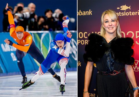 Schaatsicoon Marianne Timmer kiest ‘psychologisch spel’ als mooiste olympisch moment: ‘Zo dicht bij elkaar’