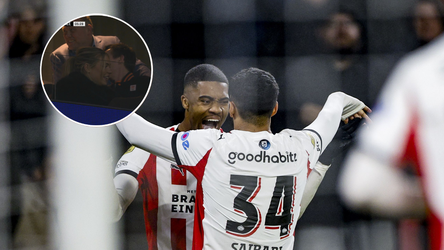 PSV-spits Myron Boadu grapt over bliksembezoek Jutta Leerdam: 'Dan heb ik problemen thuis'