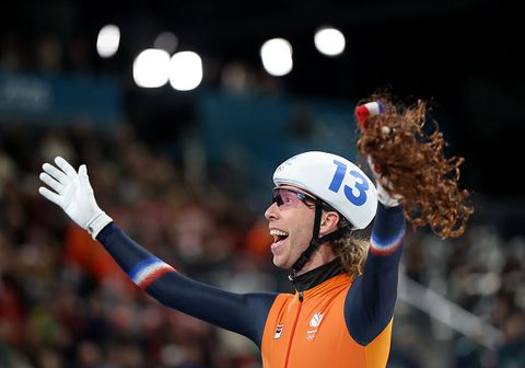 Volop verbazing bij schaatsicoon Marianne Timmer na gouden actie van Jorrit Bergsma: 'Hij heeft vaker mooie gebaren gemaakt'