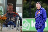 Bondscoach Ronald Koeman viert zijn verjaardag. © Getty Images