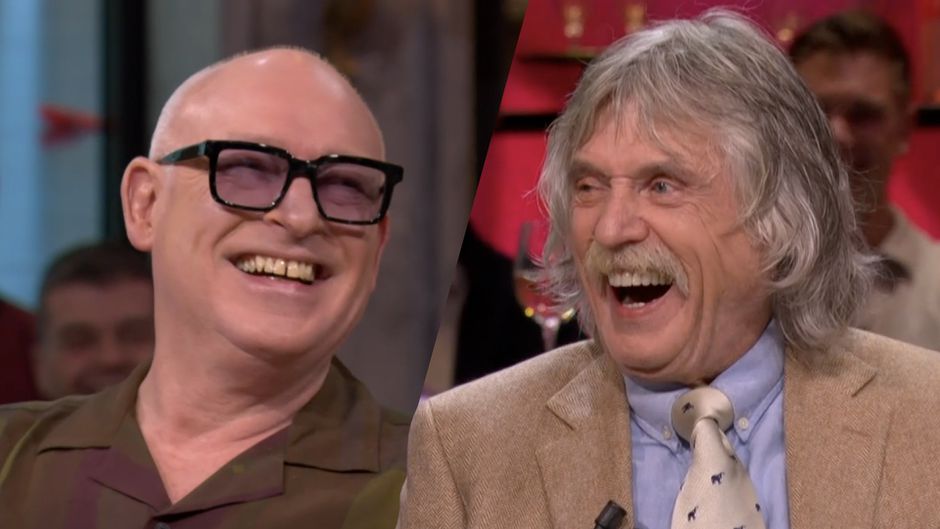 Johan Derksen overtreft zichzelf qua ranzigheid in Vandaag Inside: 'Toen heb ik met shampoo mijn snor gewassen'