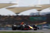 Max Verstappen tijdens VT1. Getty Images