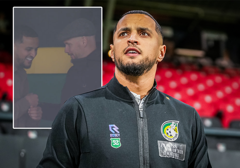 Opvallend onderonsje bij Fortuna Sittard - FC Twente: Mo Ihattaren in gesprek met Erik ten Hag