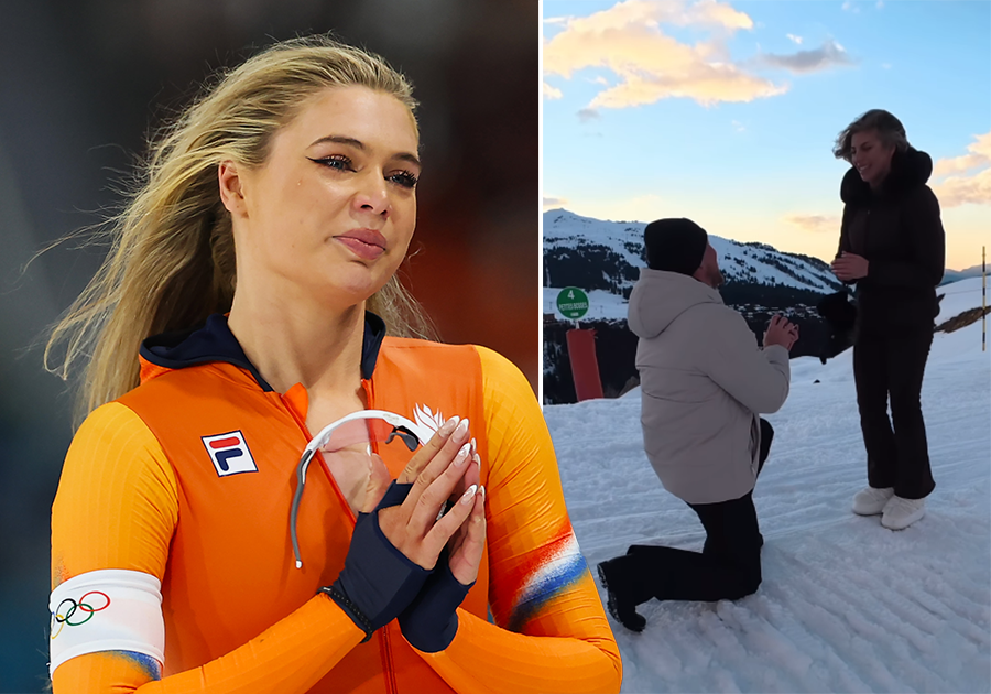 Jutta Leerdam reageert verheugd op bijzonder huwelijksaa...