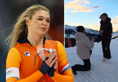 Jutta Leerdam reageert verheugd  op bijzonder huwelijksaanzoek: 'Liefde'