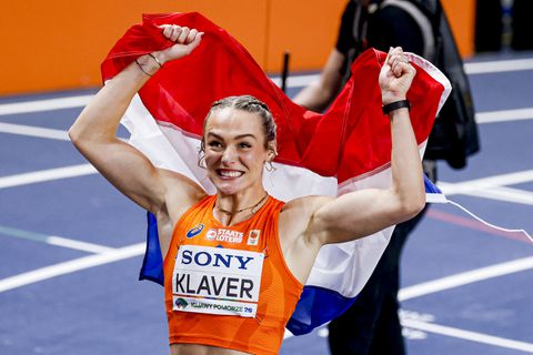 Lieke Klaver verklaart tranen na bronzen race op WK indoor atletiek: 'Ik ben ook gewoon een mens'