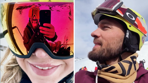 Schaatskoppel Kjeld Nuis en Joy Beune smult zichtbaar van 'Oostenrijkse verleiding'