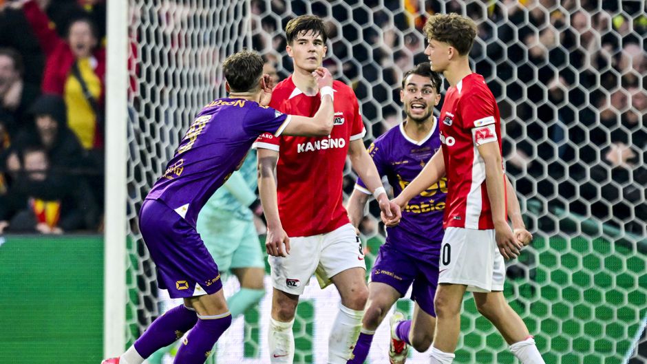 Gedrag van 'irritant ventje' Wouter Goes in bekerfinale zelfs door eigen club AZ veroordeeld: 'Soms wat te veel'