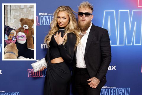 Jutta Leerdam flink in het zonnetje gezet tijdens Pasen door geliefde Jake Paul