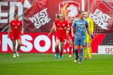 Sherida Spitse in het duel met FC Twente.

© ProShots