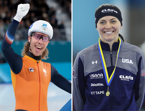 Schaatslegende zet beroemde vrouw van Jorrit Bergsma in het zonnetje: 'Ze is een heel bijzonder persoon'