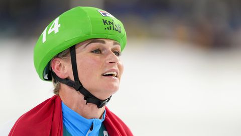 Ex-topschaatsster Irene Schouten zoekt afleiding na hectische dag