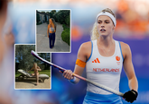 Dit is 'mooiste sportvrouw' Yibbi Jansen: goalgetter van Nederlandse hockeysters met 'rank lijfje' en bekende vader