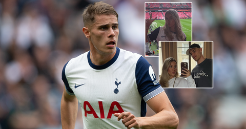 Dit is de vriendin van Micky van de Ven: Sterre van Bakel juicht na winst Tottenham Hotspur in Europa League