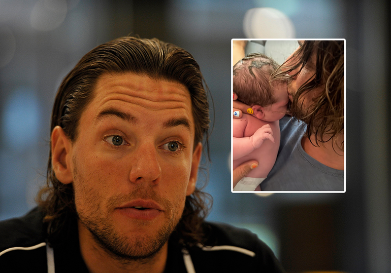 Ex-wielrenner Thomas Dekker deelt babynieuws met vriendin: 'Dat hebben we met zijn tweeën op de bank gedaan'