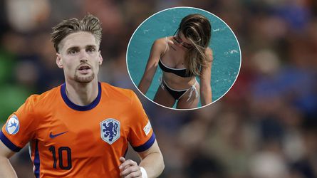 Topvoetballer Kenneth Taylor geeft compliment aan beroemde vriendin: 'Die is wel lekker'