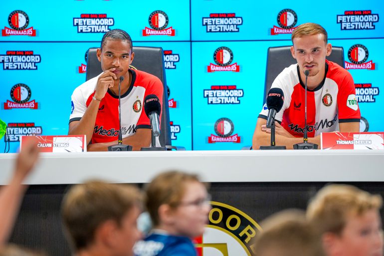 Thomas Beelen en Calvin Stengs worden onder vuur genomen: 'Liever WK winnen dan Champions League met Feyenoord'