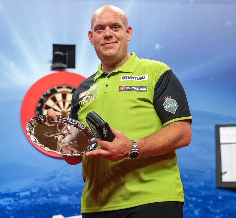 Zo veel prijzengeld krijgt Michael van Gerwen na verloren finale World Matchplay