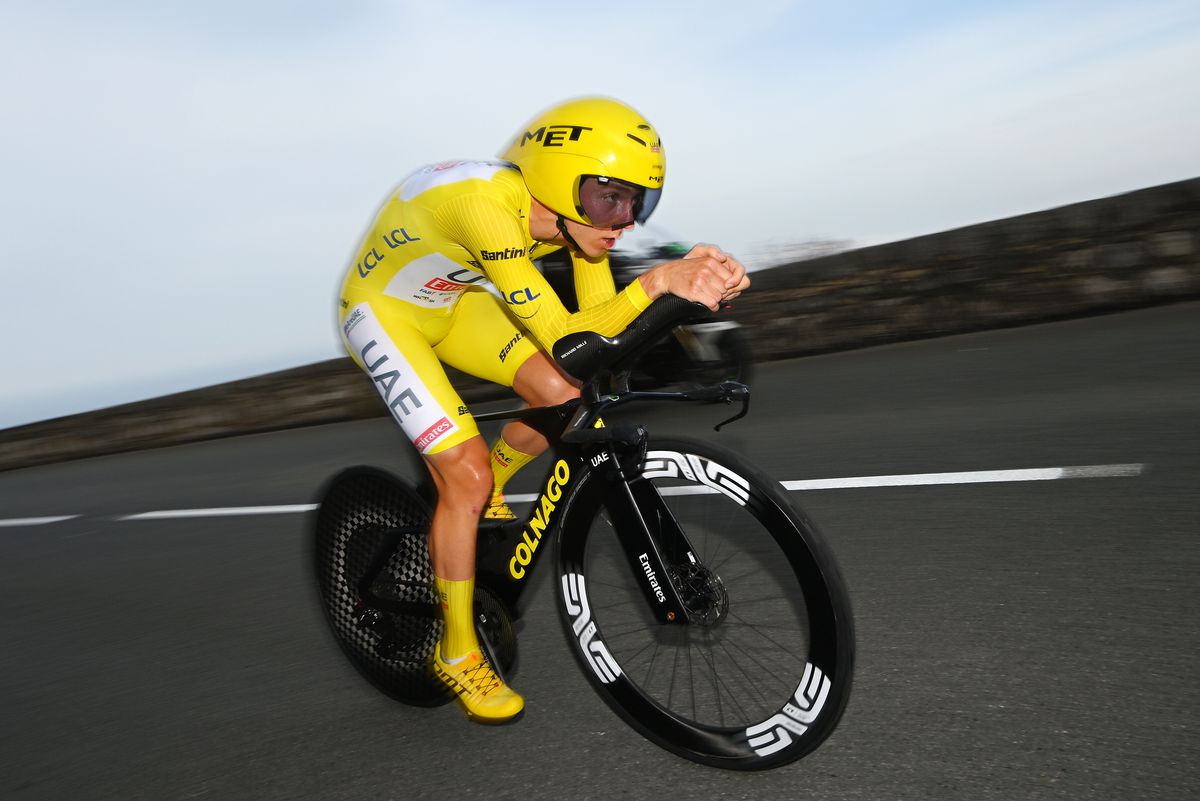 Tadej Pogacar heeft voor niemand genade in de Tour de France: 'gele' Sloveen wint ook slottijdrit naar Nice