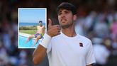 Toptennisser Carlos Alcaraz geniet van 'omstreden feestvakantie': 'Even bijtanken'