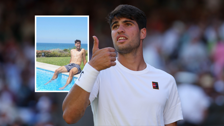 Toptennisser Carlos Alcaraz geniet van 'omstreden feestvakantie': 'Even bijtanken'