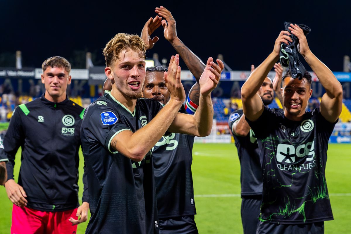 Fanshop FC Groningen overbelast door presentatie speciaal shirt