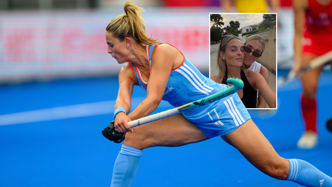 Hockeyster Pien Sanders looft vriendin en Oranje-voetbalster Jill Roord bij WK: 'Hele goede spelersvrouw'