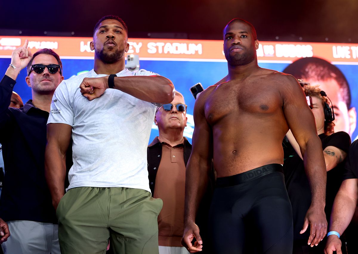 'Grootste gevecht ooit': boksers Anthony Joshua en Daniel Dubois tegen elkaar voor recordaantal fans