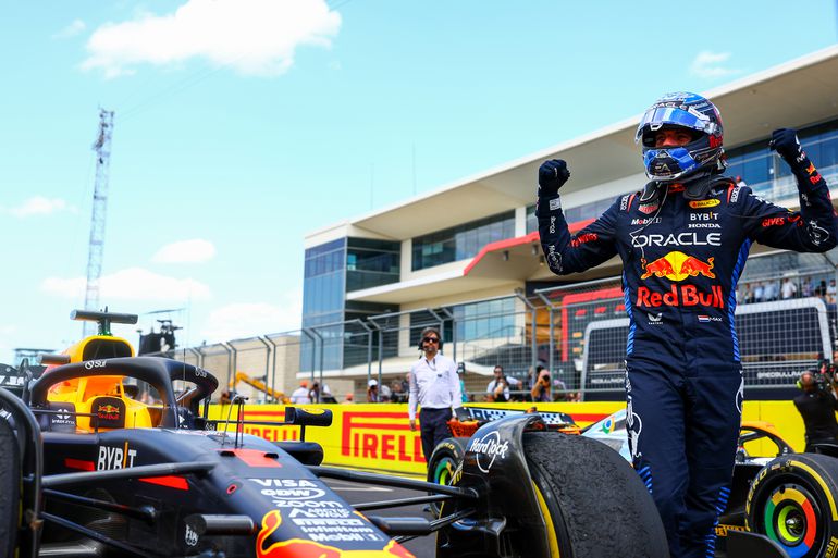 Max Verstappen kijkt terug op slijtageslag tegen Lando Norris in Austin: 'Het liep niet lekker'