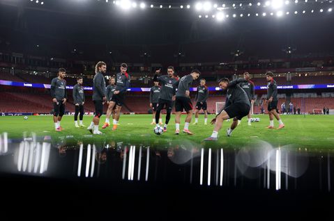 Atlético Madrid haalt verhaal bij Arsenal na opvallend incident vlak voor Champions League-duel