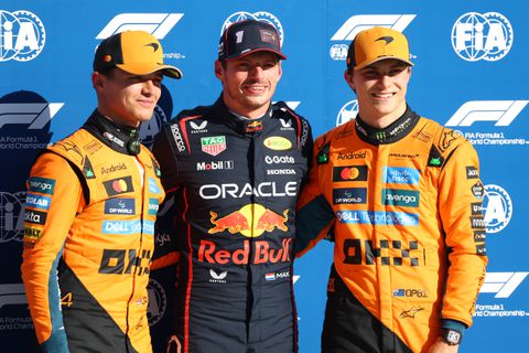 Max Verstappen en Lando Norris hebben groot nadeel ten opzichte van WK-leider Oscar Piastri in Mexico