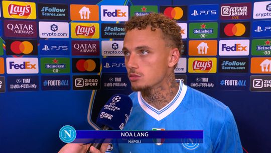 Veelzeggend interview van Noa Lang na deceptie Napoli tegen PSV: 'Hier schrik ik van'