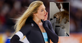 Jutta Leerdam en Thor, de hond van Jake Paul. © Pro Shots en TikTok