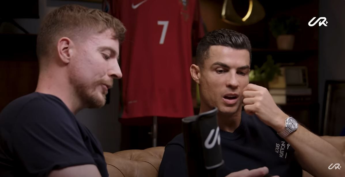 Angstige Cristiano Ronaldo vol verbijstering na bizarre uitdaging MrBeast: 'Het was verschrikkelijk'