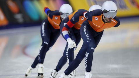 Mannelijke schaatsers hoofdpijndossier voor Nederlandse schaatsbond: 'Dan zijn we een startplek sowieso kwijt'