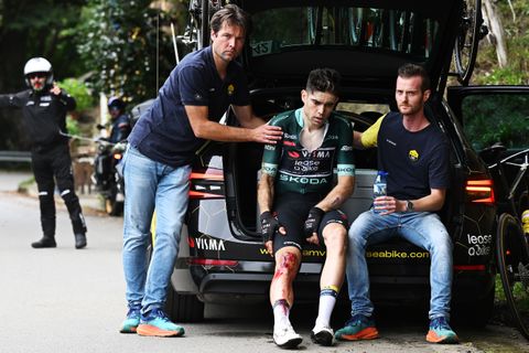 Toprenner Wout van Aert vertelt over bizar litteken: 'Wil ik dit wel blijven doen, vroeg ik me af'