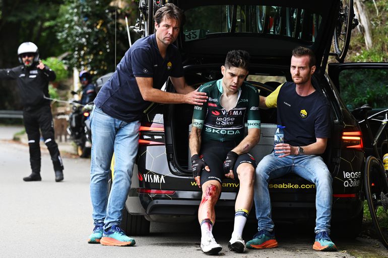 Toprenner Wout van Aert vertelt over bizar litteken: 'Wil ik dit wel blijven doen, vroeg ik me af'