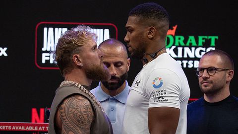 Dat is even schrikken voor Jake Paul: bokser moet zich flink aanpassen bij face-off met Anthony Joshua
