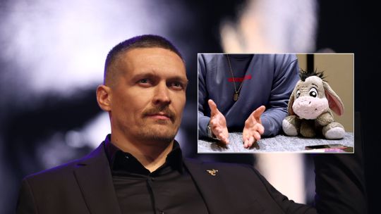 Waarom bikkelharde bokser Oleksandr Usyk rondloopt met een knuffeldier