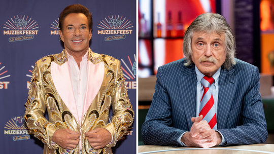 Gerard Joling voelt zich thuis bij Johan Derksen in Vandaag Inside: 'Niet chic, maar ik geniet er wel van'