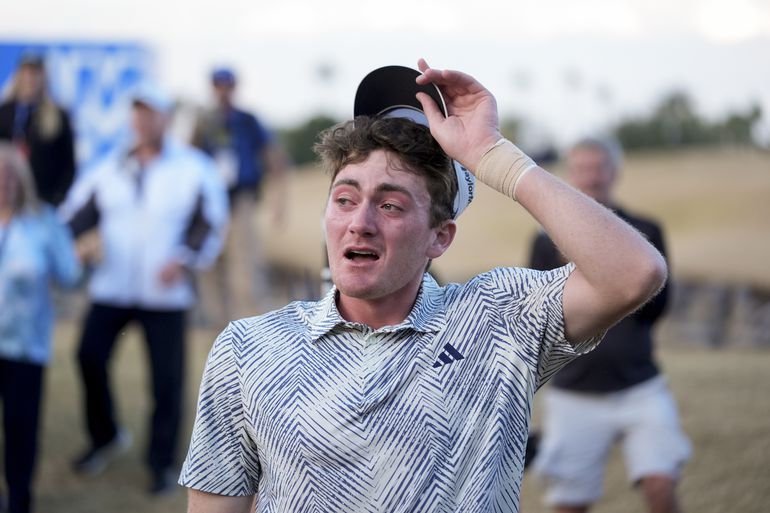 Amateur wint golftoernooi, maar krijgt niks van 1,4 miljoen euro aan prijzengeld