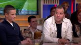 Rafael van der Vaart tijdens Studio Voetbal afgelopen zondag. © screenshot Youtube NOS Sport