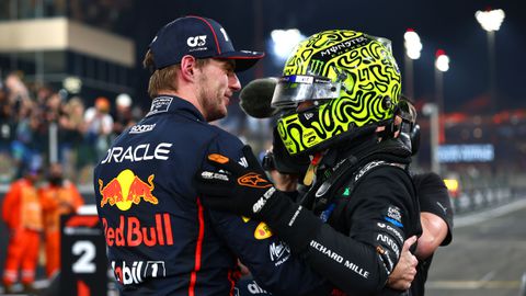 Max Verstappen en Lando Norris © Getty Images